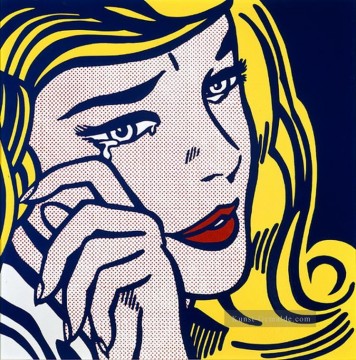 Roy Lichtenstein Werke - Mädchen weinen 1964 Roy Lichtenstein